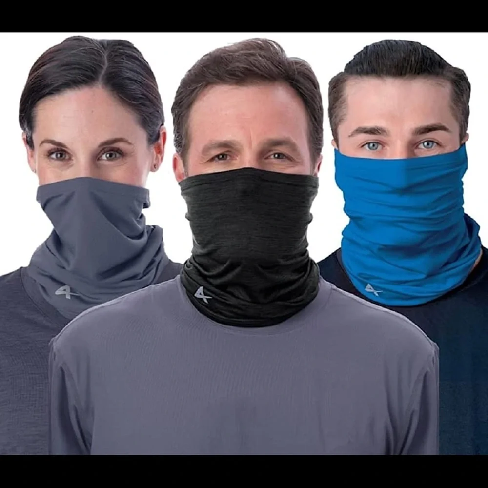 -Cooling face cover / Gaiter 3 pack